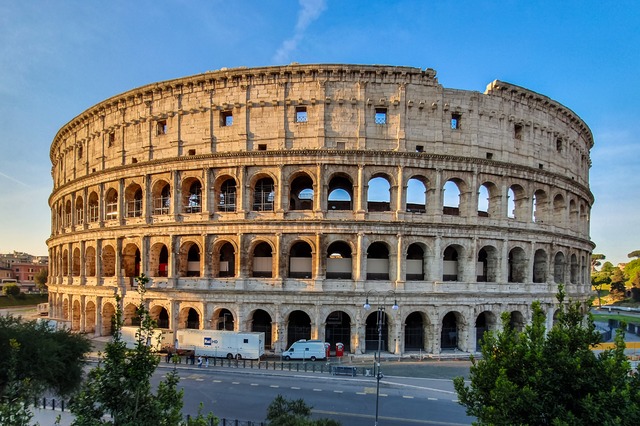 Colosseum in Morning Light - Rome, Italy